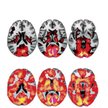 Sieć stanu spoczynkowego: placebo (góra) i LSD (dół)