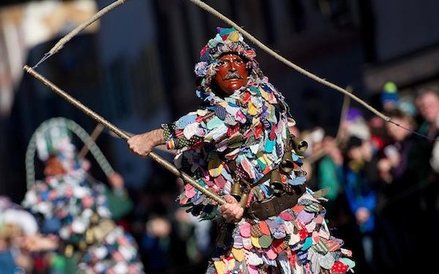 Niemcy. Parada karnawałowa w Mittenwald