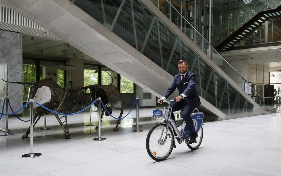 Tomasz Wojtkiewicz, prezes Nextbike Polska