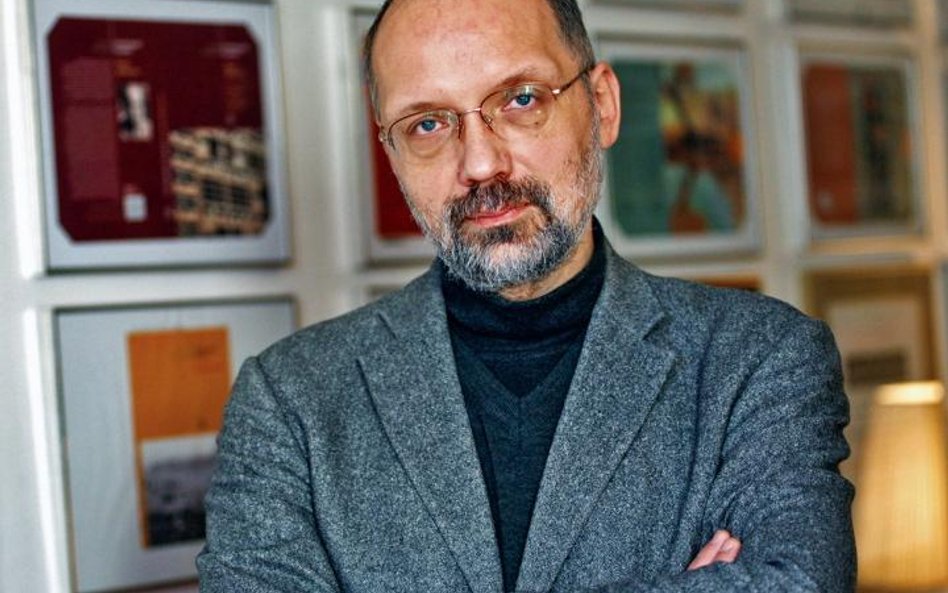 Profesor Andrzej Nowak w redakcji „Arcanów”