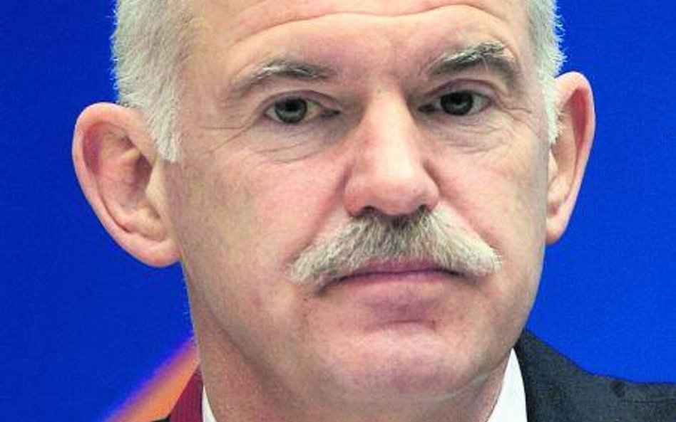 Grecki premier Jeorjos Papandreu