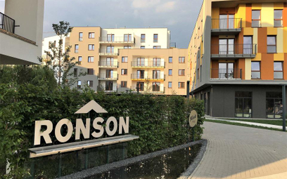 Ronson Development zrealizował połowę planu