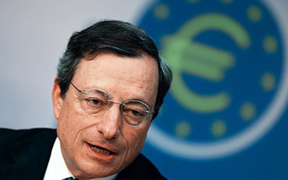 Mario Draghi prezes Europejskiego Banku Centralnego