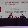 W mieniu PAIH porozumienie z Dubai Multi Commodities Centre podpisał Grzegorz Słomkowski, członek za