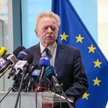 Komisarz Unii Europejskiej ds. rolnictwa Janusz Wojciechowski podczas konferencji nt. "Najnowsza odp