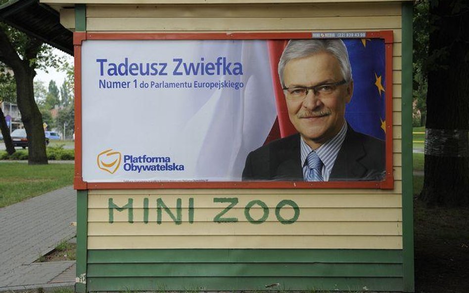 Bilboard wyborczy Tadeusza Zwiefki