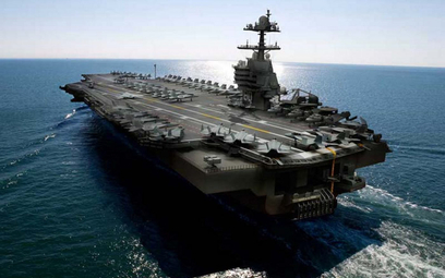 Wizja lotniskowca USS Enterprise (CVN 80) typu Ford, do tego samego typu będzie należał USS Doris Mi