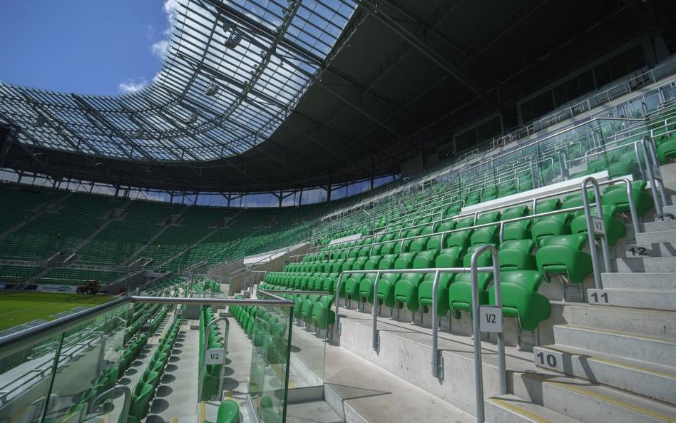 Tak mogą wyglądać trybuny stadionu Śląska w najbliżysz meczach