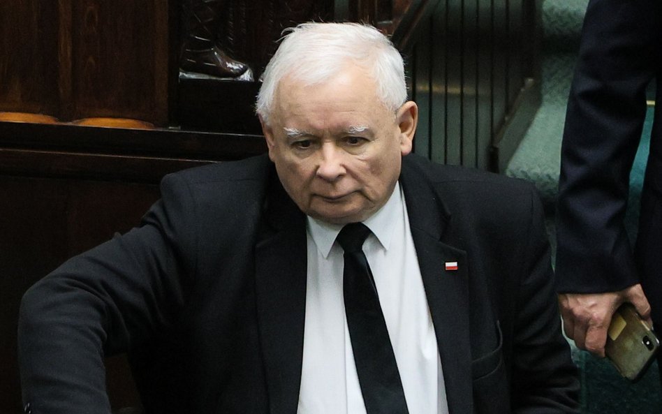 Prezes PiS Jarosław Kaczyński