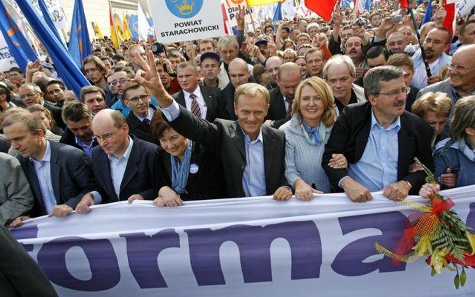 Wiec Platformy Obywatelskiej