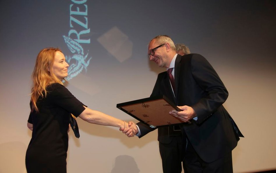 Małgorzata Surdek - kancelaria CMS, Tomasz Jażdżyński - prezes GREMI MEDIA S.A.