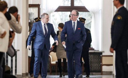 Grzegorz Schetyna i Włodzimierz Czarzasty mogą po kolejnych wyborach stworzyć rząd.