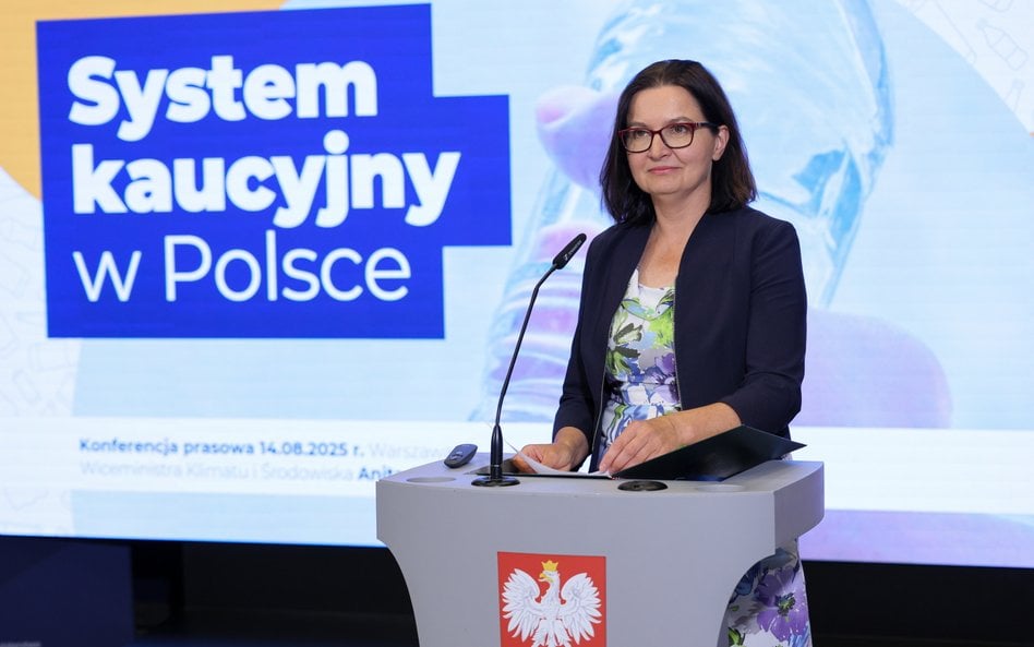 Wiceministra klimatu i środowiska Anita Sowińska