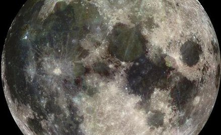 Księżyc sfotografowany przez sondę Galileo