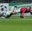 Wojciech Szczęsny i Zlatan Ibrahimović