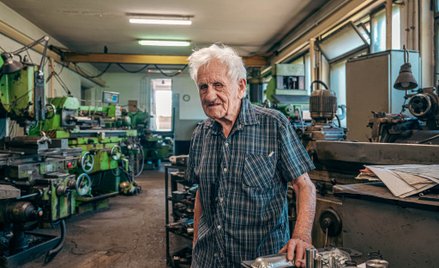 Poznański mechanik pracuje od 14 roku życia
