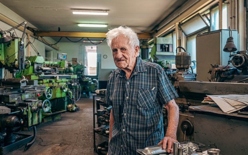 Poznański mechanik pracuje od 14 roku życia