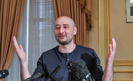 Zmartwychwstanie rosyjskiego dziennikarza w Kijowie