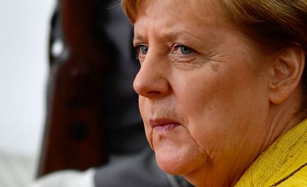 Angela Merkel obrażona na meczu w Chojnicach