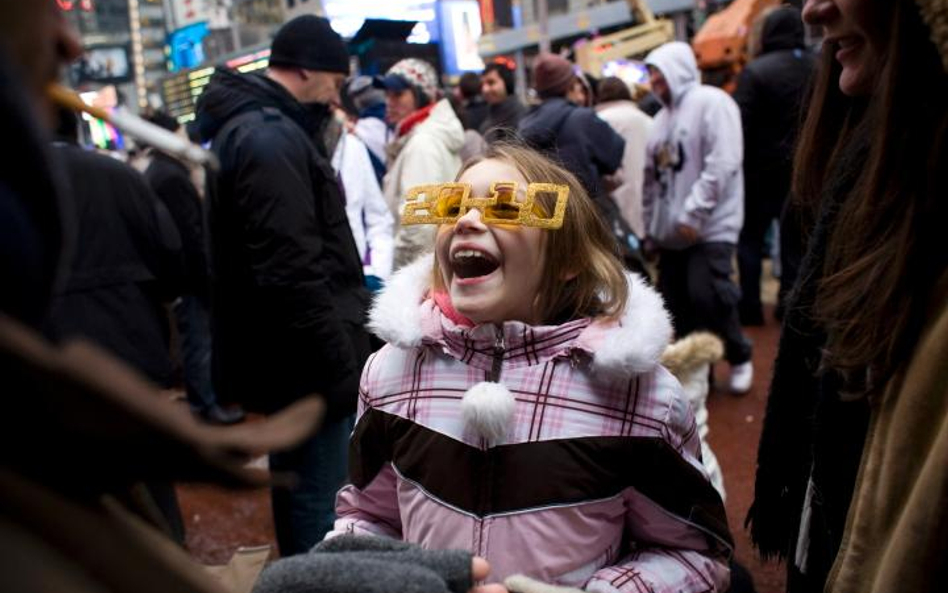USA, Nowy Jork. Przygotowania do imprezy sylwestrowej na Times Square
