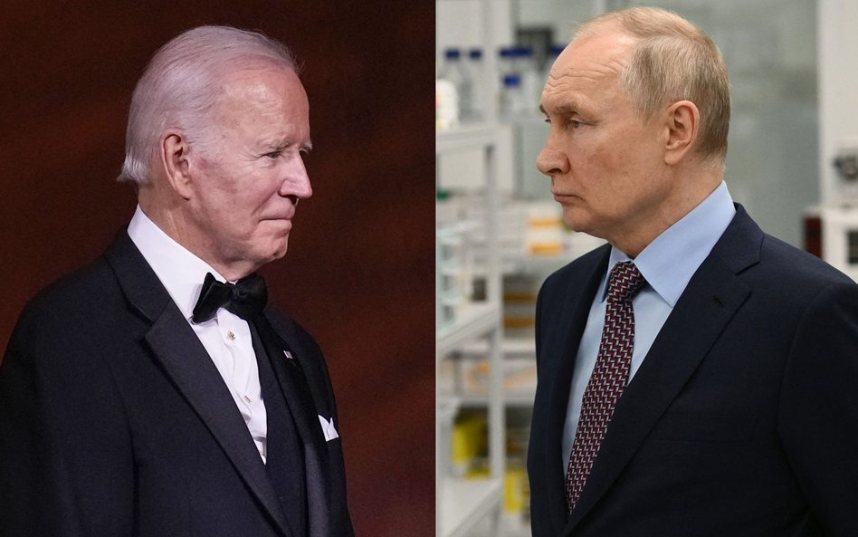 Joe Biden i Władimir Putin