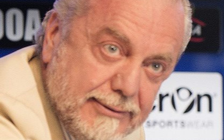 Aurelio de Laurentiis – prezes, który pogonił z Napoli camorrę.