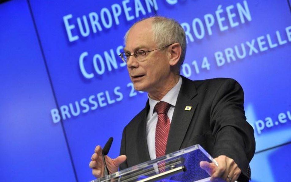 Przewodniczący Rady Europejskiej Herman Van Rompuy