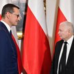 Premier Mateusz Morawiecki i prezes Prawa i Sprawiedliwości Jarosław Kaczyński