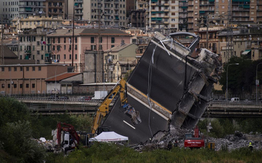 Genua: Rośnie liczba ofiar zawalenia się wiaduktu