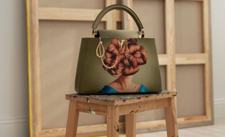Torebka Louis Vuitton stworzona we współpracy z Ewą Juszkiewicz.