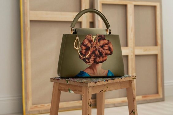 Torebka Louis Vuitton z kolekcji  Artycapucines powstała we współpracy z Ewą Juszkiewicz