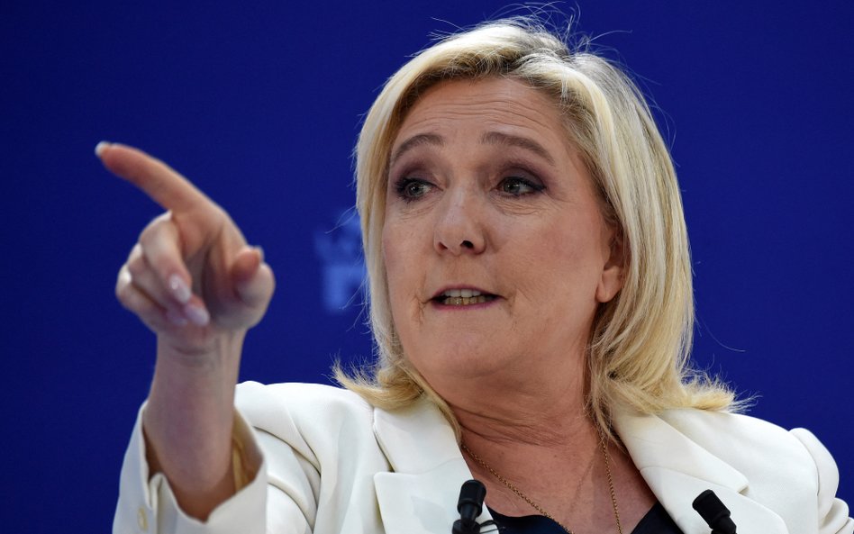 Marine Le Pen wzywa do dialogu na rzecz pokoju w Europie