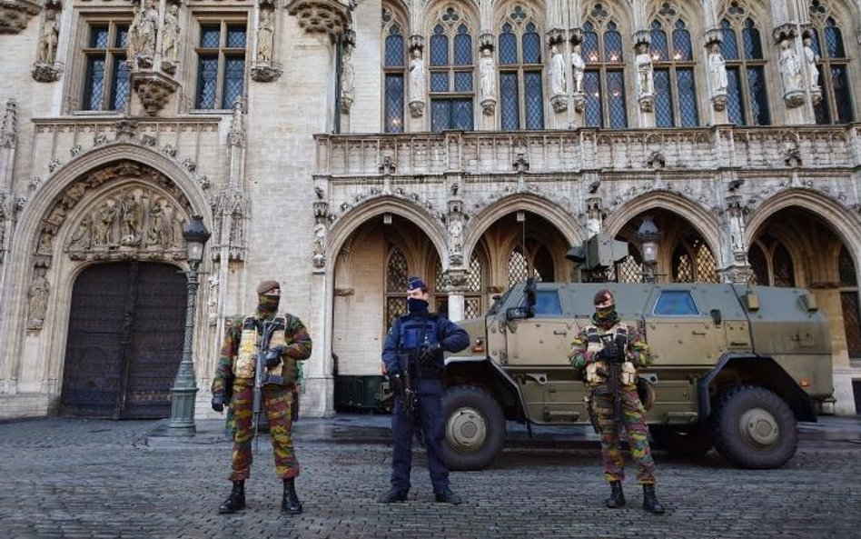 Takie obrazki można zobaczyć od kilku dni w Brukseli