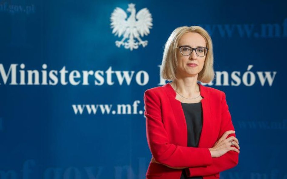 Minister finansów Teresa Czerwińska