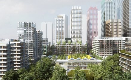 Towarowa 22 to ponad 200 tys. mkw. wielofunkcyjnej powierzchni użytkowej oraz 2-ha park.