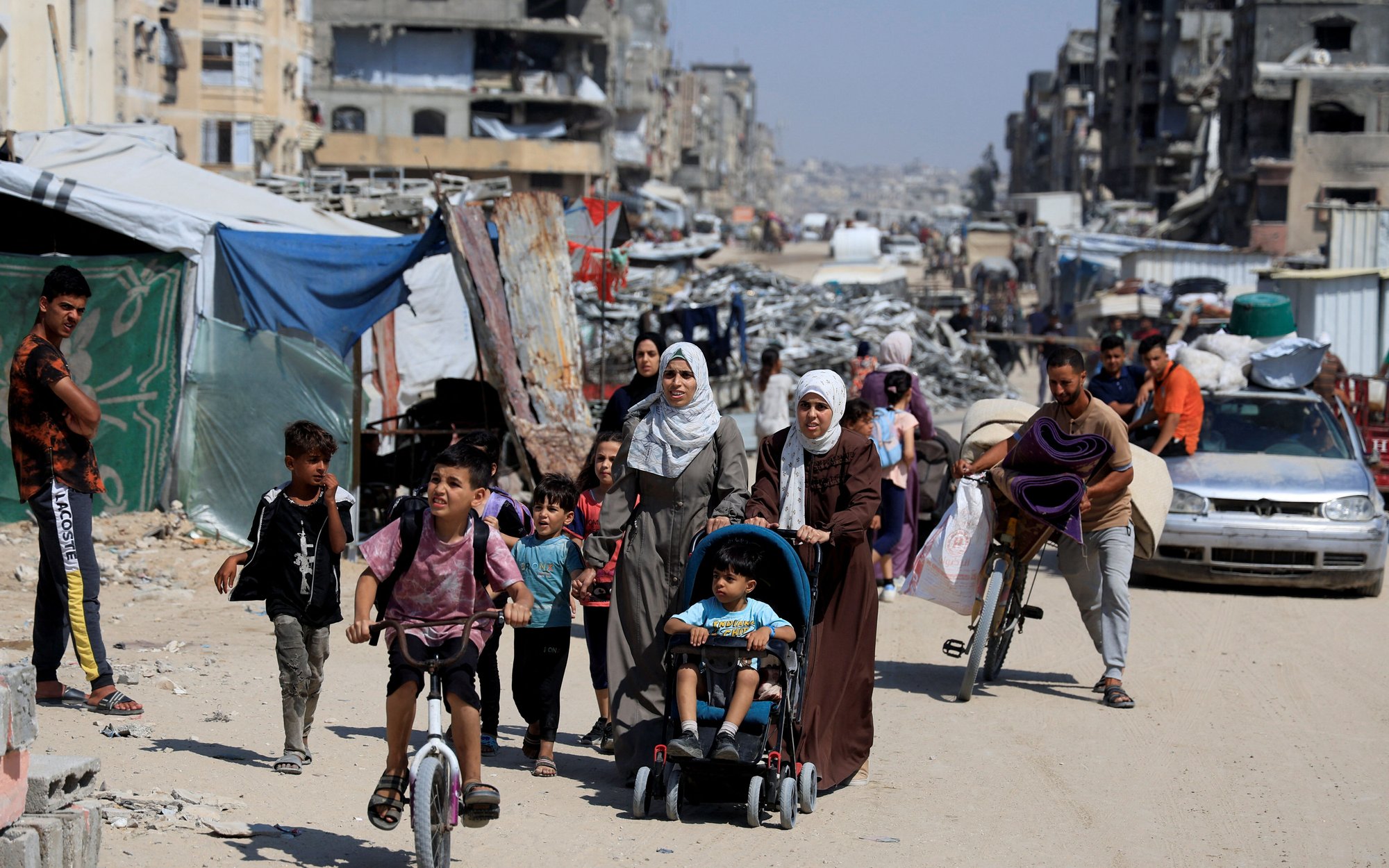 Izraelscy żołnierze strzelali do Palestyńczyków zmierzających po pomoc humanitarną