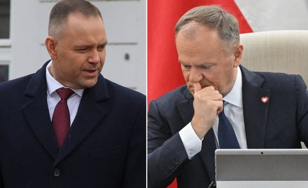 Karol Nawrocki i Donald Tusk