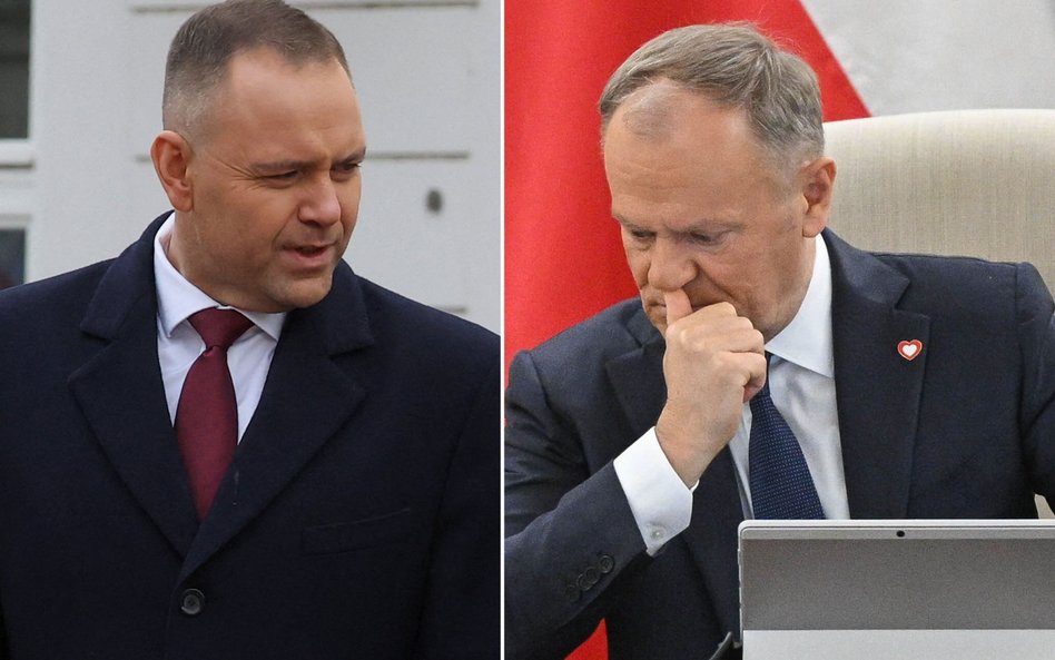 Karol Nawrocki i Donald Tusk