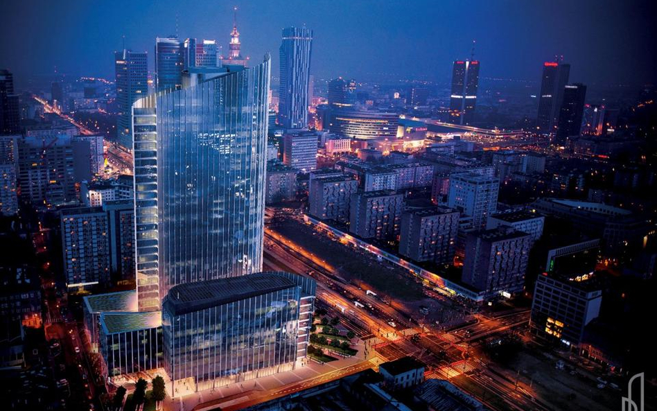 Pod koniec roku rusza budowa 130-metrowego wieżowca w centrum Warszawy