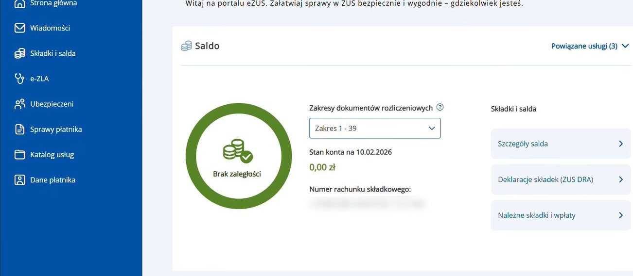 Rusza nowa wersja portalu eZUS dla płatników składek. Co się zmienia?