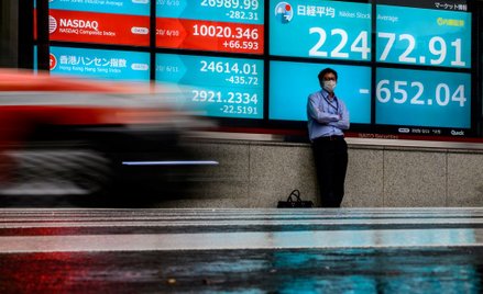 Powrót spadków na giełdy. Optymizm wyparował