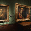 Wystawa „Rembrandt i Mauritshuis” w Hadze, pośrodku obraz Rembrandta „Saul i Dawid”