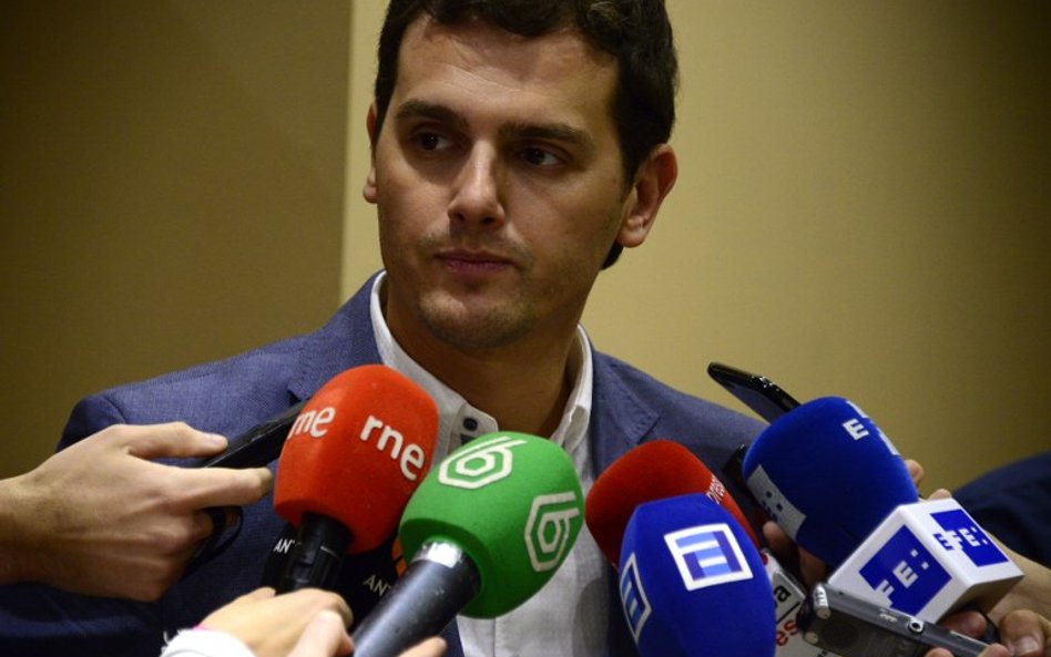Albert Rivera, 36-letni lider Ciudadanos zdobył takie samo poparcie jak istniejąca od dziesięcioleci