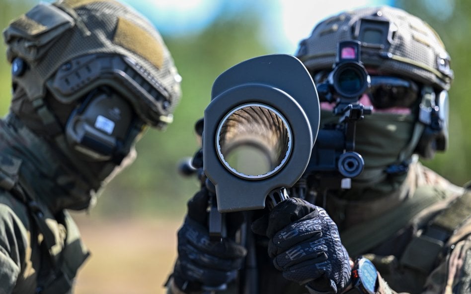 Ćwiczenia w Ośrodku Szkolenia Poligonowego Wojsk Lądowych - Dęba w Nowej Dębie