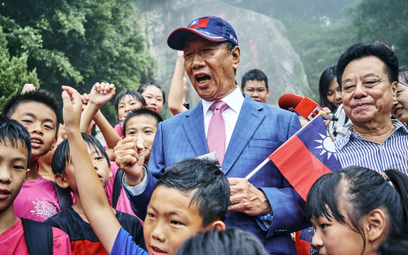 Terry Gou, właściciel grupy Foxconn, kandyduje na prezydenta Tajwanu
