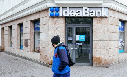 Archiwalne zdjęcie oddziału Idea Banku w Warszawie, który jest obecnie w upadłości