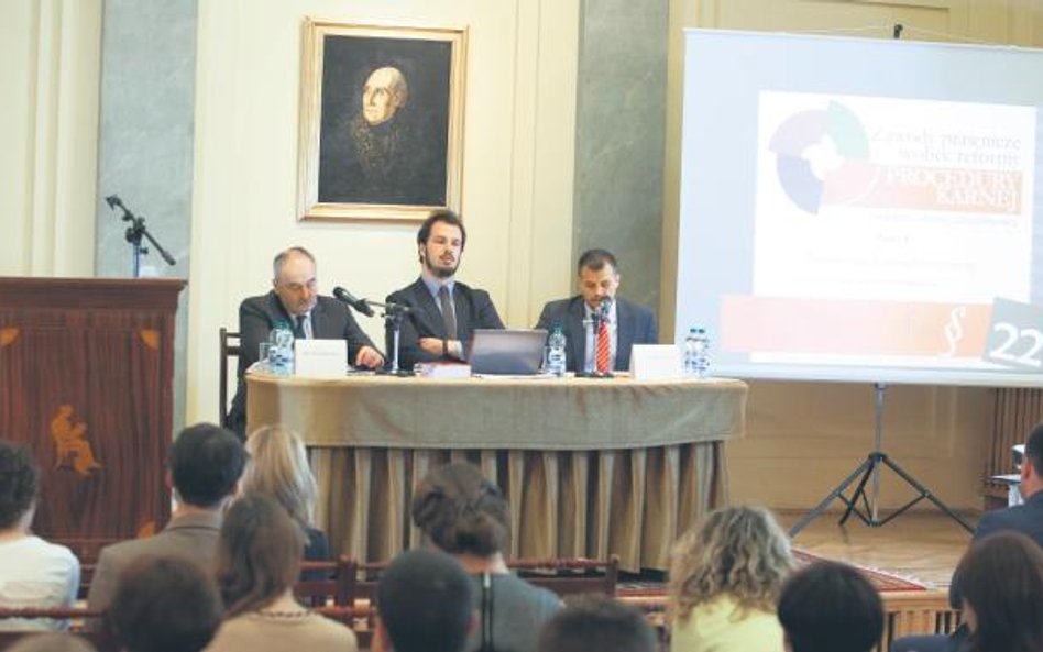 Konferencja na temat zawodów prawniczych wobec reformy procedury karnej: nadzieje, obawy, możliwości
