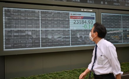 Wielka awaria na giełdzie w Tokio