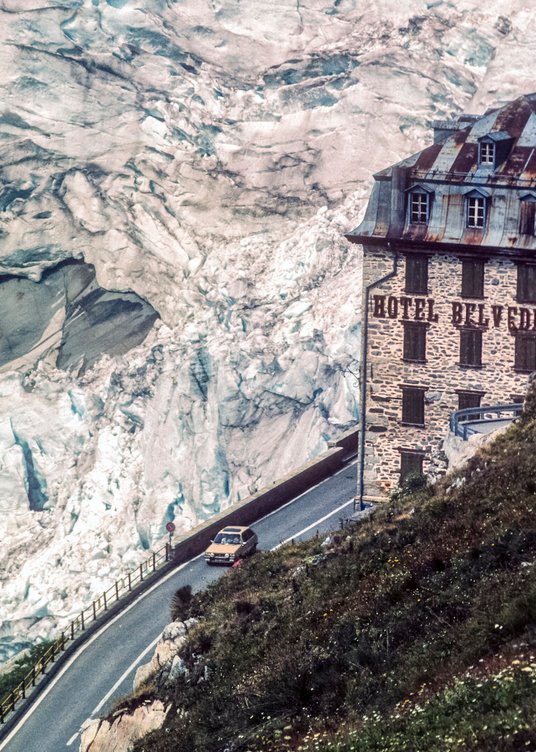 Hotel w latach 80., gdy po raz pierwszy został zamknięty.