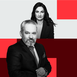 Marzena Tabor-Olszewska, zastępczyni redaktora naczelnego oraz Michał Szułdrzyński, redaktor naczeln